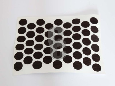 Лепенки за винтове ф14 - ТЪМЕН ОРЕХ -7455-